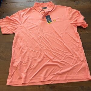 Men's Jack Nicklaus Coral Polo Shirt